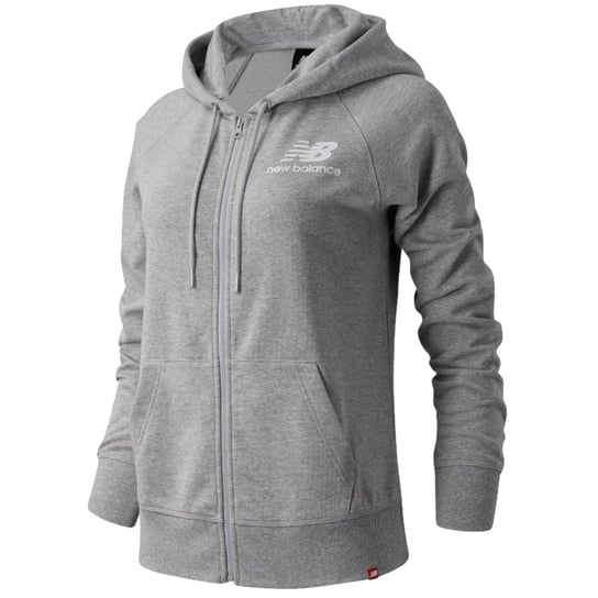 New Balance Hoodie  WJ03530AG, Kobieta, Bluza sportowa, Szara New Balance