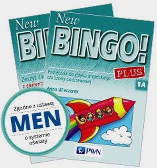 New Bingo Plus 1A. Język angielski. Podręcznik. Zeszyt ćwiczeń. Szkoła podstawowa + CD Wieczorek Anna