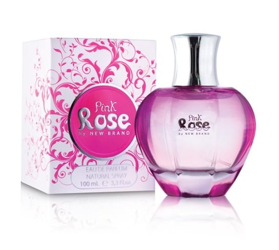 New Brand, Pink Rose, woda perfumowana, 100 ml New Brand