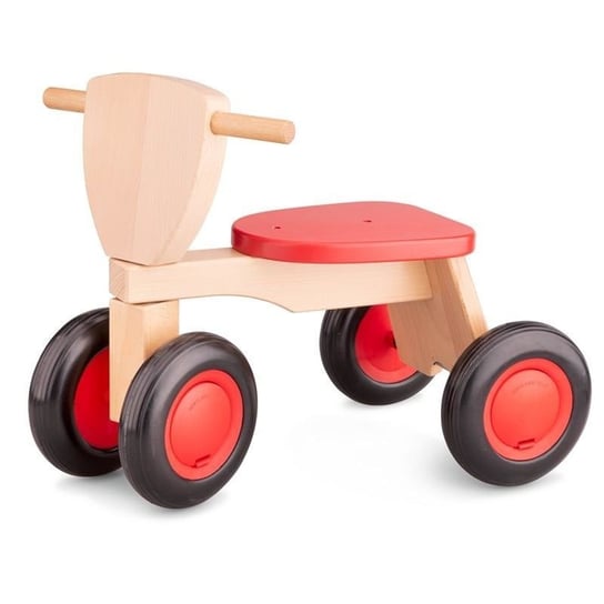 New Classic Toys - Drewniany rower balance czerwony New Classic Toys