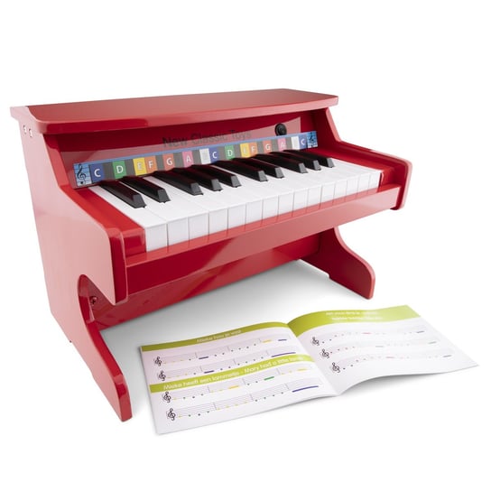 New Classic Toys E-Pianino Czerwone - 25 Klawiszy New Classic Toys