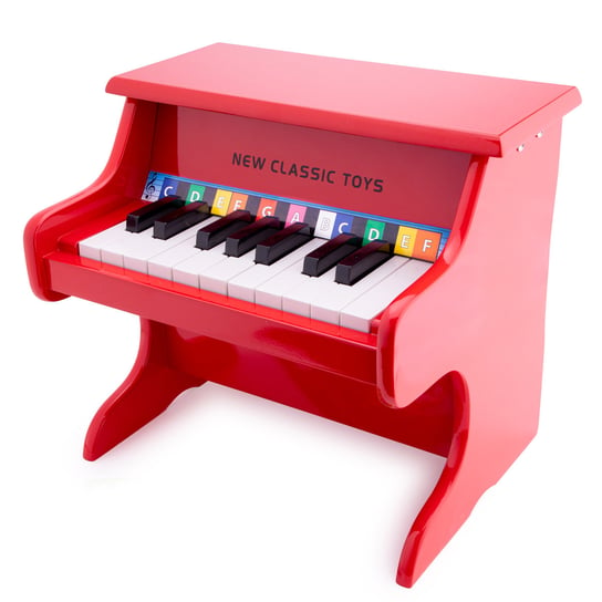 New Classic Toys, instrument muzyczny Pianino, czerwone New Classic Toys