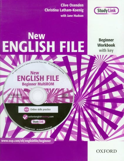 New English File. Beginner. Workbook with key Oxeden Clive, Latham-Koenig Christina