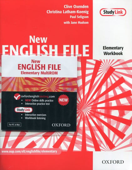 New English File Elementary. Workbook without key + CD Oxenden Clive, Seligson Paul