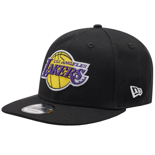 New Era 9FIFTY Los Angeles Lakers Snapback Cap 60245408, Mężczyzna, Czapka z daszkiem, Czarny New Era