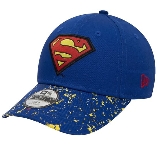 New Era 9FORTY DC Superman Kids Cap 60298810, dla chłopca, Czapka z daszkiem, Niebieski New Era