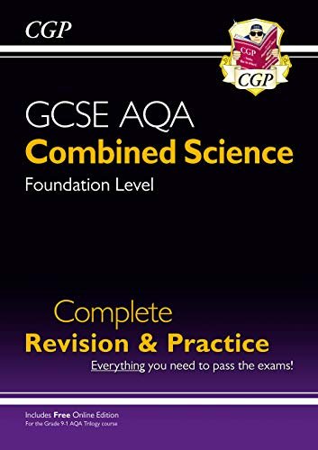 New GCSE Combined Science AQA Foundation Complete Revision & Practice w Online Ed, Videos & Quizzes Opracowanie zbiorowe