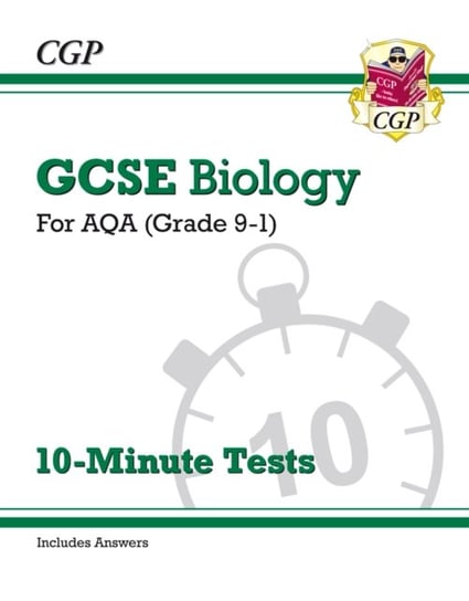 New Grade 9-1 GCSE Biology: AQA 10-Minute Tests (with answers) Cgp Books