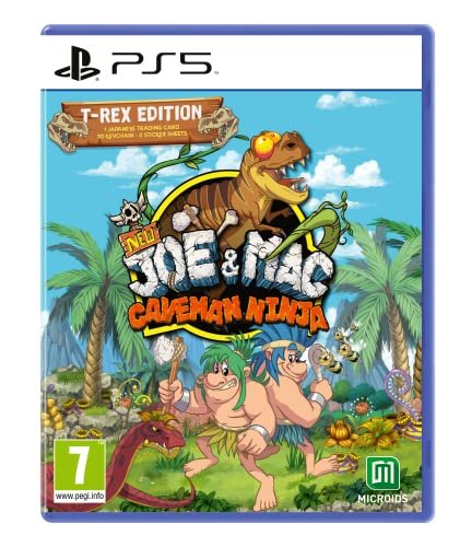 New Joe & Mac: Caveman Ninja – edycja T-Rex, PS5 PlatinumGames
