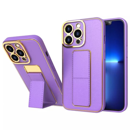 New Kickstand Case etui do iPhone 12 Pro z podstawką fioletowy 4kom.pl