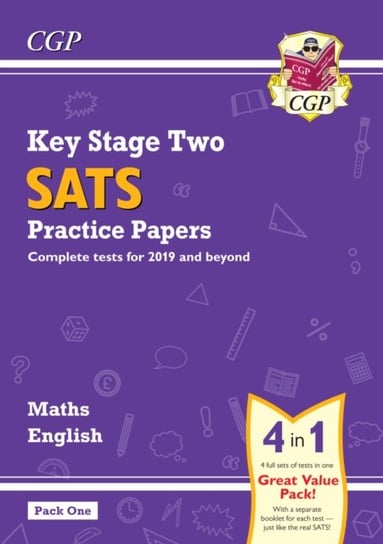 New KS2 Maths and English SATS Practice Papers Pack (for the 2019 tests) - Pack 1 Cgp Books