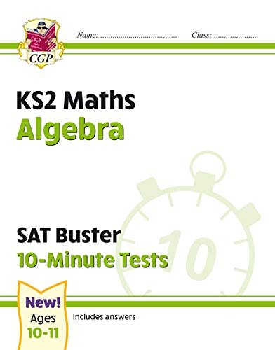 New KS2 Maths SAT Buster 10-Minute Tests - Algebra Opracowanie zbiorowe