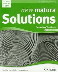 New Matura Solutions. Elementary Workbook + CD Falla Tim, Davies Paul, Markowska Marta