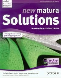 New Matura Solutions Intermediate. Student's Book + broszura. Zakres podstawowy i rozszerzony. Kurs przygotowujący do matury. Szkoła ponadgimnazjalna Opracowanie zbiorowe