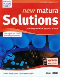 New Matura Solutions. Pre-Intermediate. Student's book Falla Tim, Davies Paul A.