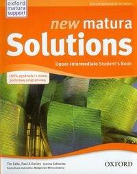 New Matura Solutions Upper-Intermediate. Student's Book. Poziom rozszerzony Falla Tim, Davies Paul A., Sobierska Joanna