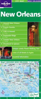 New Orleans. City Map. Lonely Pl Opracowanie zbiorowe
