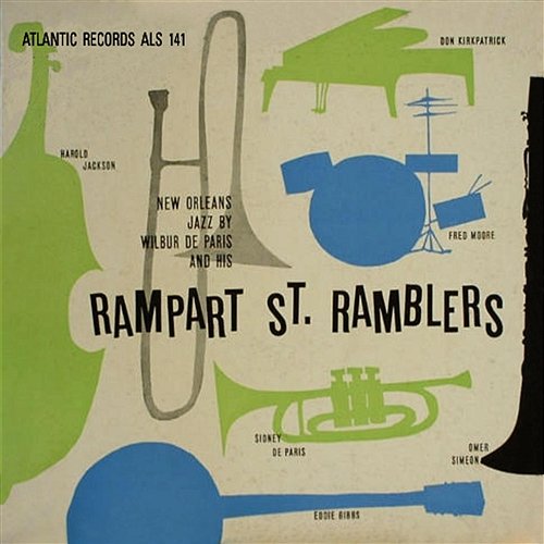 New Orleans Jazz Wilbur De Paris & His Rampart St. Ramblers