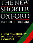 NEW SHORTER OXFORD ENG DICT Brown Lesley