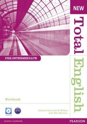 New Total English. Pre-Intermedia Workbook + CD Clare Antonia, Moreton Will, Wilson J.J.