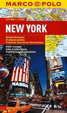 New York. City Map 1:15 000 Opracowanie zbiorowe