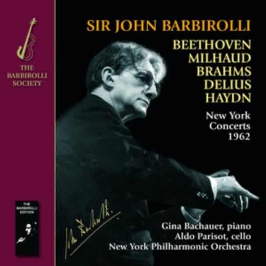 New York Concerts 1962 Barbirolli Society