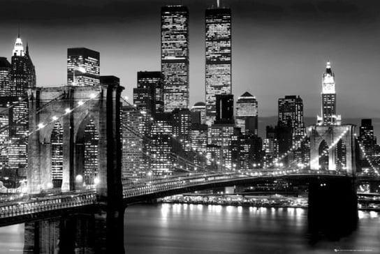 New York (Manhattan nocą) - plakat 91,5x61 cm GB eye