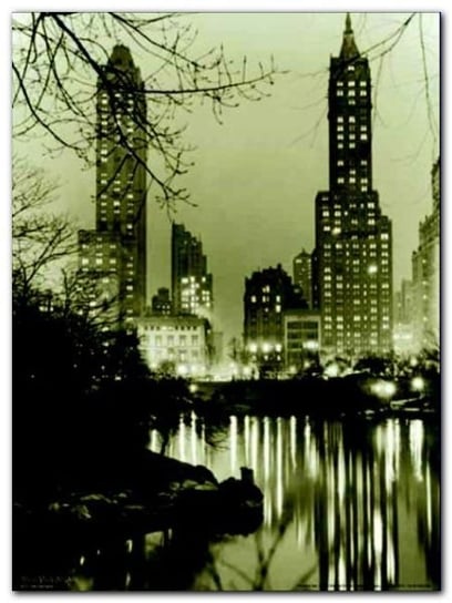 New York Nights plakat obraz 60x80cm Wizard+Genius
