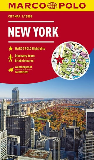 New York. Plan miasta 1:12 000 Opracowanie zbiorowe
