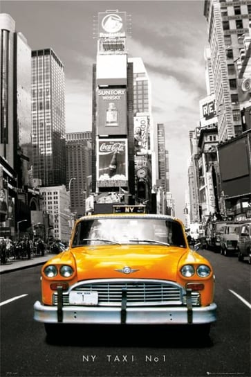 New York (taxi no 1) - plakat 61x91,5 cm GBeye