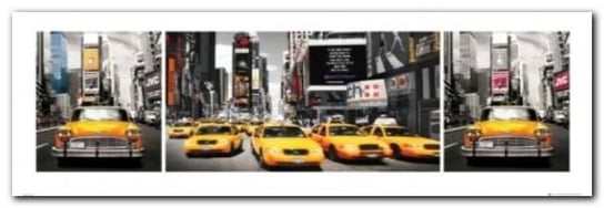 New York Taxis plakat obraz 95x33cm Wizard+Genius