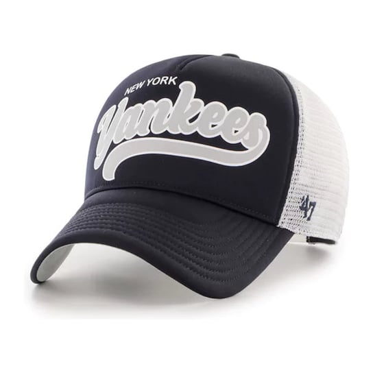 New York Yankees Script Czapka Truckerka B-FOAMS17KPP-NY 47 Brand