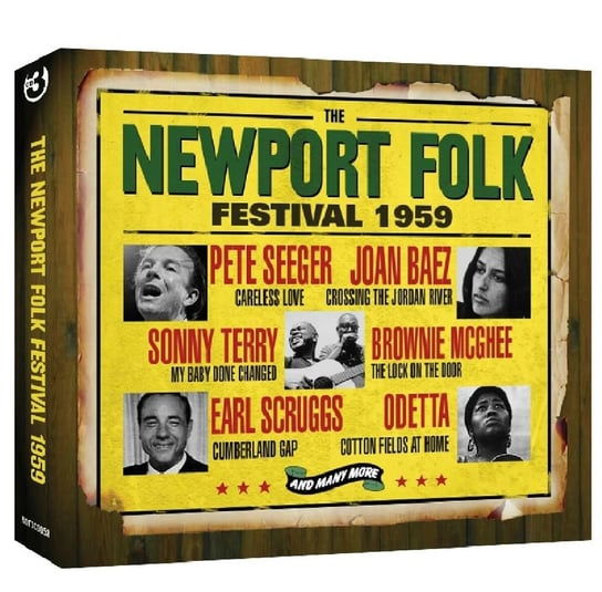 Newport Folk Festival 1959 Baez Joan, Terry Sonny & Brownie McGhee, Scruggs Earl, Odetta, Seeger Pete