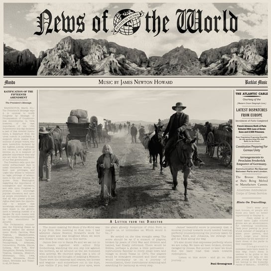 News Of The World, płyta winylowa Newton Howard James