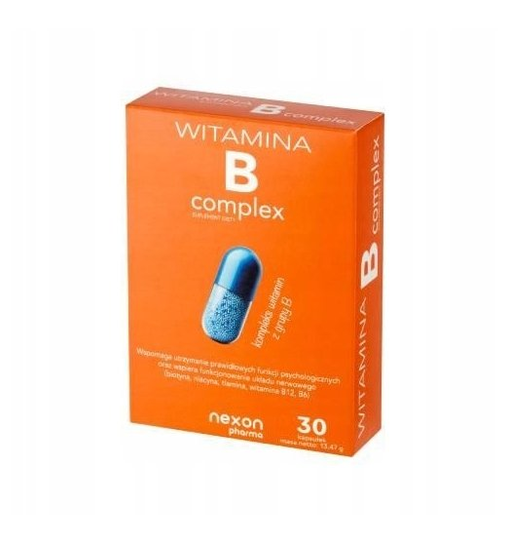 Nexon Pharma Witamina B Complex, 30 kapsułek Inna marka