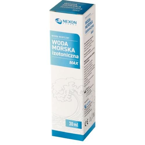 Nexon, Woda morska izotoniczna Max, Wyrób medyczny, 30ml Nexon