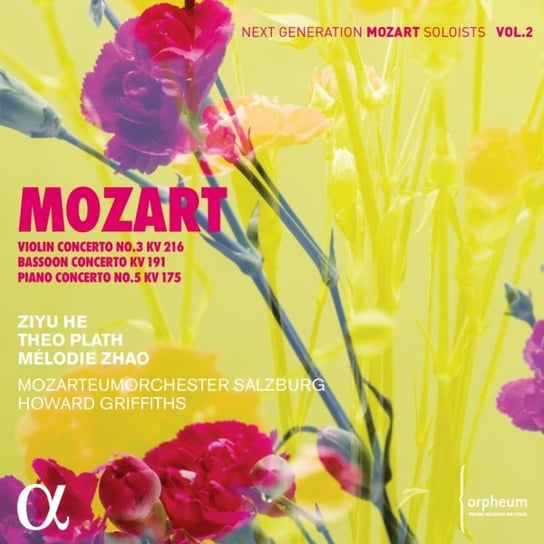 Next Generation Mozart Soloists Volume 2 Griffiths Howard