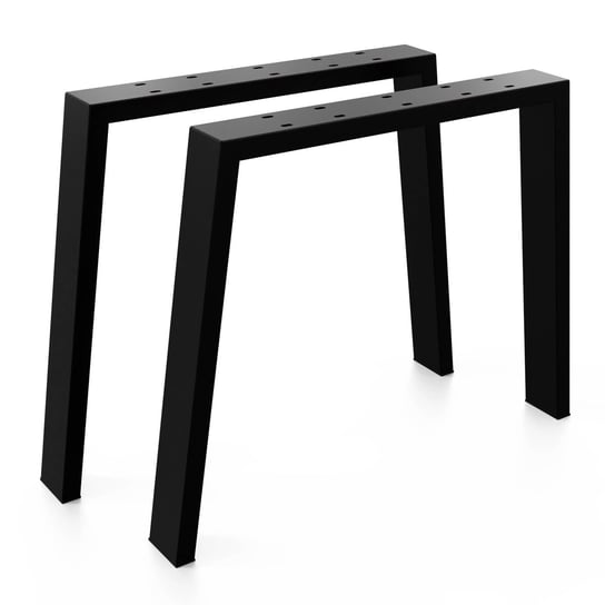 NG011UB 70/90x70 - Nogi do stołu biurka rama stelaż Loftowe stalowe w kształcie litery U – 2szt. Czarny inna (Inny)