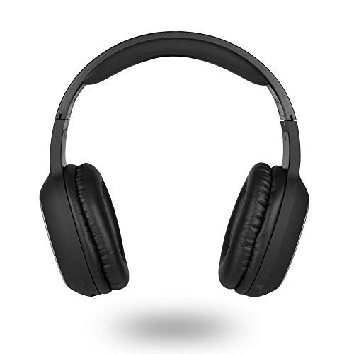 NGS ARTICA Pride Black - słuchawki bezprzewodowe, kompatybilne z technologią Bluetooth, z mikrofonem, bateria wystarczająca na 7 godzin, 20 Hz, kolor czarny NGS