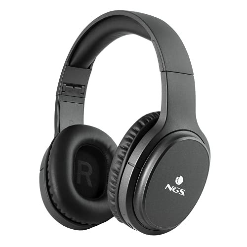 NGS ARTICA Taboo - słuchawki bezprzewodowe, Bluetooth 5.0, redukcja szumów, bateria 500 mAh, czas pracy 40 godzin, kolor czarny NGS