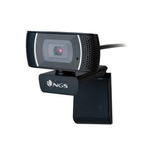 NGS XPRESSCAM1080 - Kamera internetowa Full HD 1920x1080 ze złączem USB 2.0, wbudowanym mikrofonem, rozdzielczością 2Mpx i funkcją Plug&Play NGS