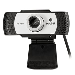NGS XPRESSCAM720 - Kamera internetowa HD 1280x720 ze złączem USB 2.0, wbudowanym mikrofonem, rozdzielczością 1Mpx i funkcją Plug&Play NGS