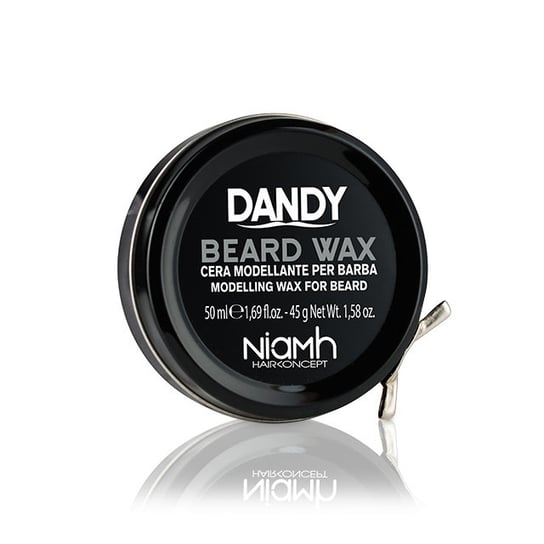 Niamh, Dandy Beard Wax, Wosk do zarostu, 50 ml Niamh