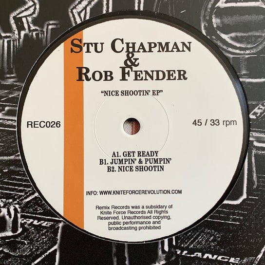 Nice Shootin Ep, płyta winylowa Chapman, Stu, Rob Fender