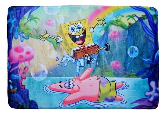 Nickelodeon, SpongeBob, Dywan dla dzieci, ultra miękki, Kanciastoporty, 100x150 cm Nickelodeon