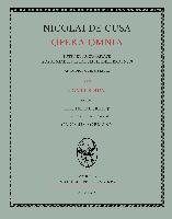 Nicolai de Cusa Opera omnia / Nicolai de Cusa Opera omnia Nikolaus Kues