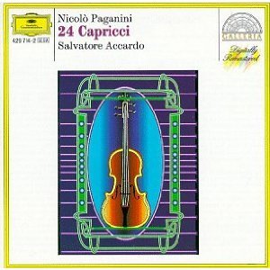 Nicolo Paganini: 24 Capricci For Solo Violin Op. 1 Accardo Salvatore