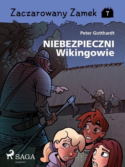 Niebezpieczni wikingowie. Zaczarowany zamek. Tom 7 - ebook mobi Gotthardt Peter