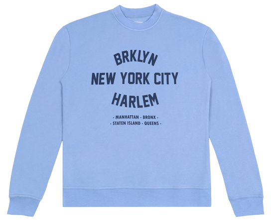 Niebieska bluza New York M Primark