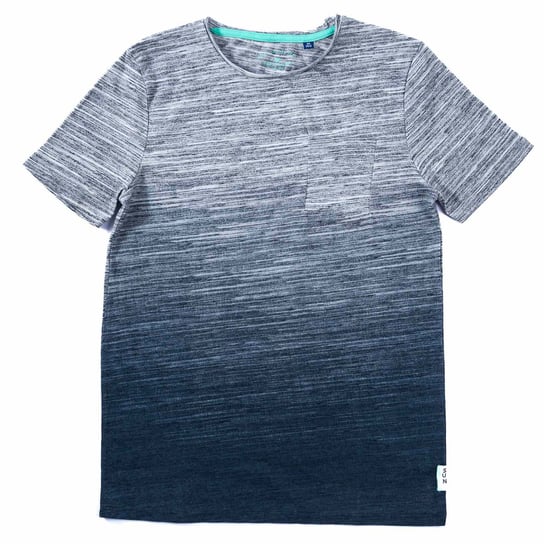 Niebieski chłopięcy T-shirt ombre Tom Tailor